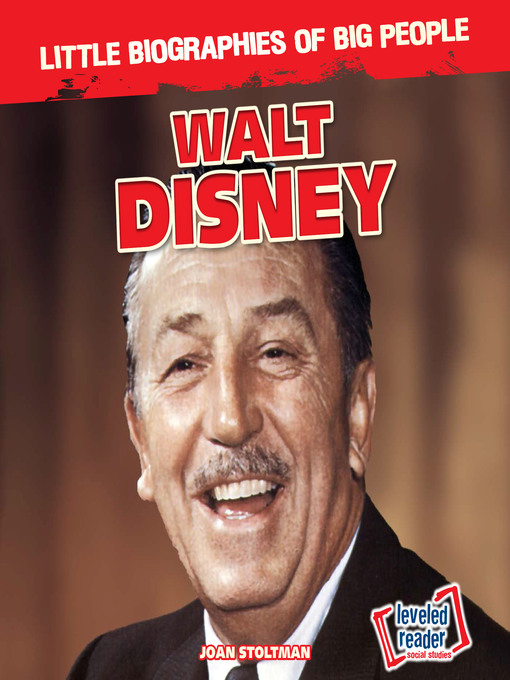 Title details for Walt Disney by Joan Stoltman - Available